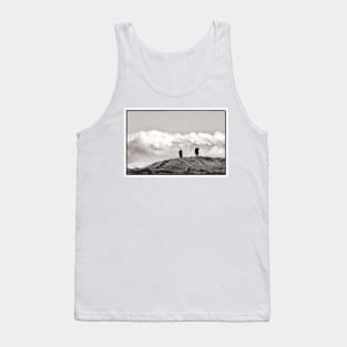 The hill next to the lighthouse - Mull of Galloway, Scotland. Tank Top